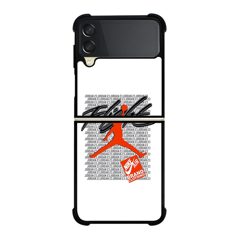 AIR JORDAN 23 NIKE FLIGHT LOGO Samsung Galaxy Z Flip 3 Case Cover AIR JORDAN 23 NIKE FLIGHT LOGO Samsung Galaxy Z Flip 3 Case Cover