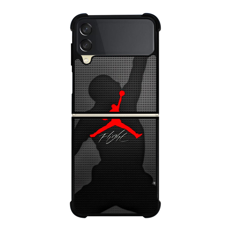 AIR JORDAN NIKE LOGO FLIGHT Samsung Galaxy Z Flip 3 Case Cover