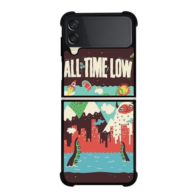 ALL TIME LOW BAND POSTER Samsung Galaxy Z Flip 3 Case Cover