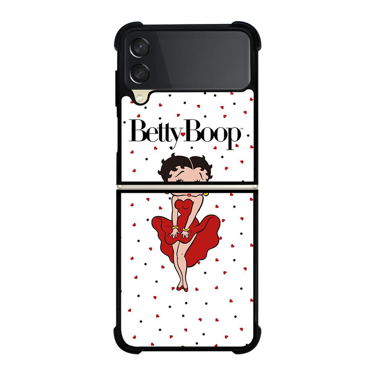 CARTOON BETTY BOOP LOVE Samsung Galaxy Z Flip 3 Case Cover
