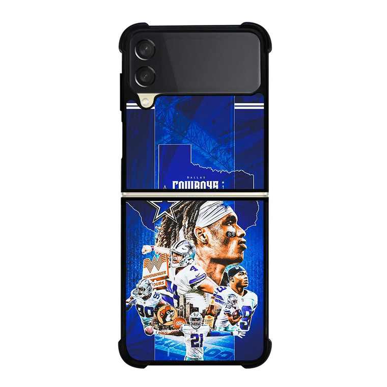 DALLAS COWBOYS FOOTBALL PLAYERS Samsung Galaxy Z Flip 3 Case Cover