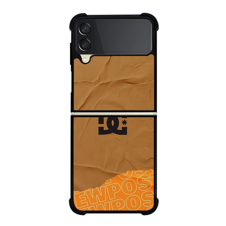 DC SHOE LOGO NEW POST Samsung Galaxy Z Flip 3 Case Cover