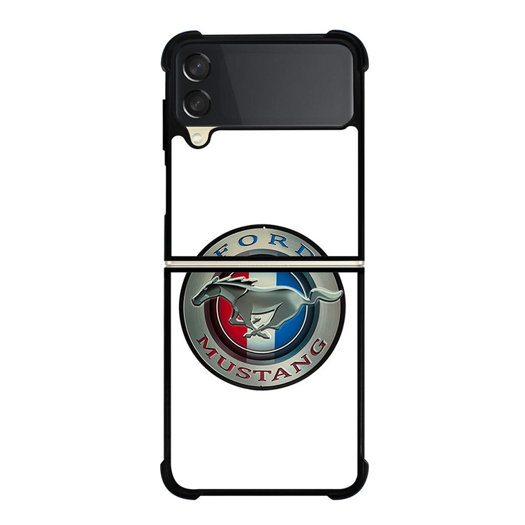 FORD MUSTANG LOGO CIRCLE Samsung Galaxy Z Flip 3 Case Cover