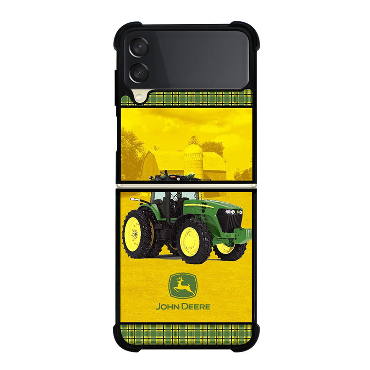 JOHN DEERE TRACTOR COMPANY LOGO Samsung Galaxy Z Flip 3 Case Cover
