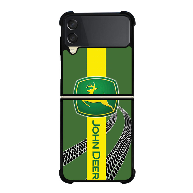 JOHN DEERE TRACTOR LOGO EMBLEM Samsung Galaxy Z Flip 3 Case Cover