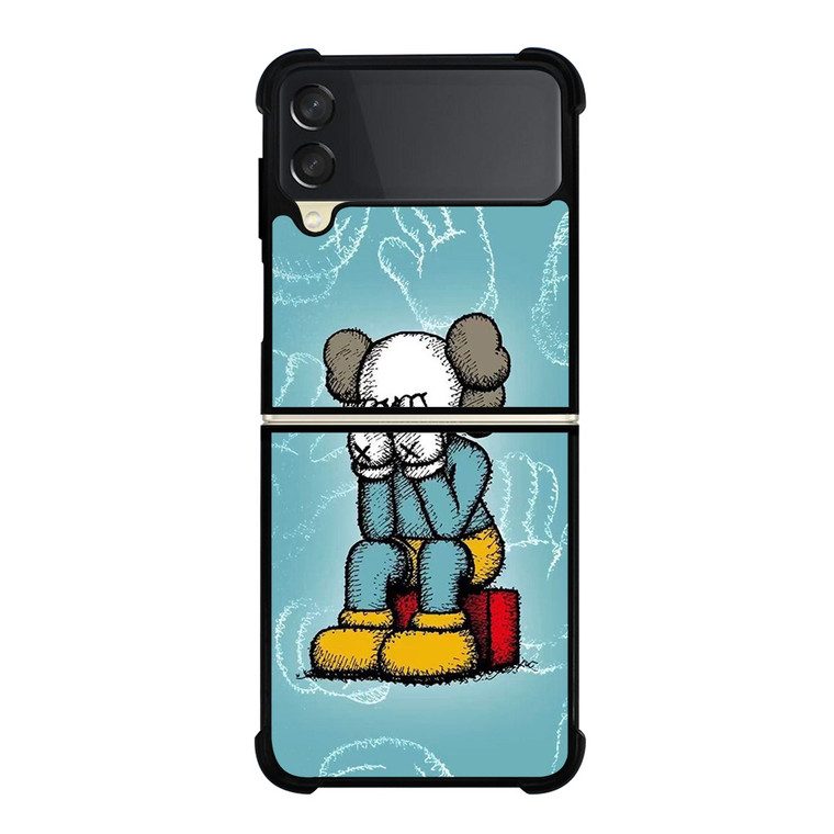 KAWS MASCOT ICON Samsung Galaxy Z Flip 3 Case Cover