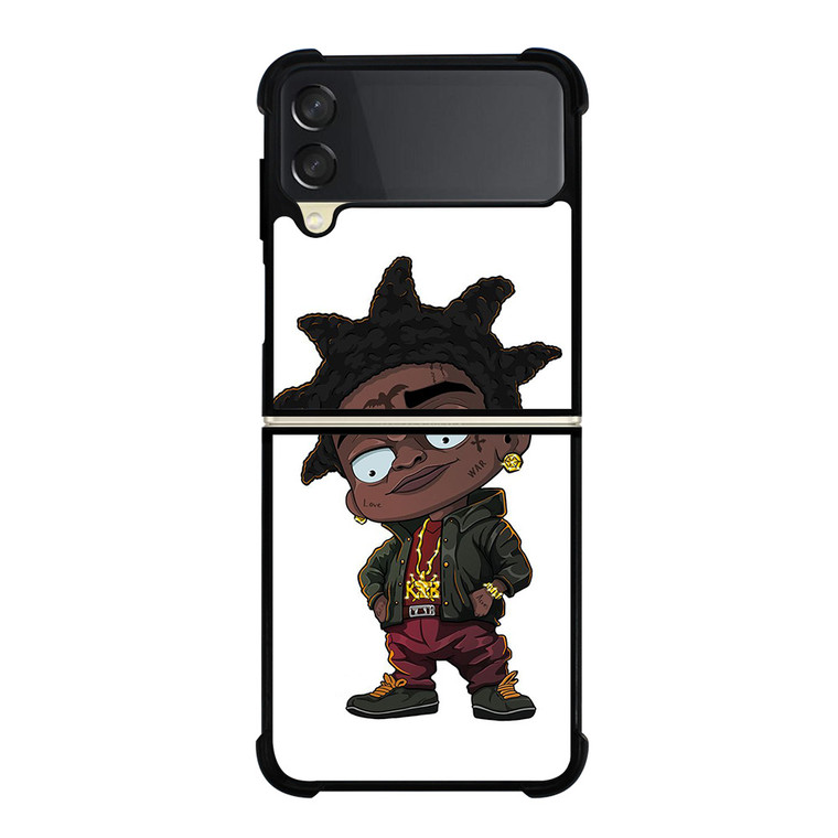 KODAK BLACK CARTOON ART Samsung Galaxy Z Flip 3 Case Cover