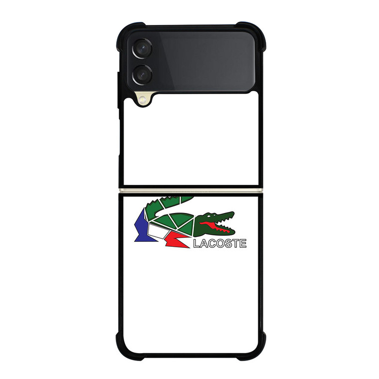 LACOSTE LOGO MOZAIC Samsung Galaxy Z Flip 3 Case Cover