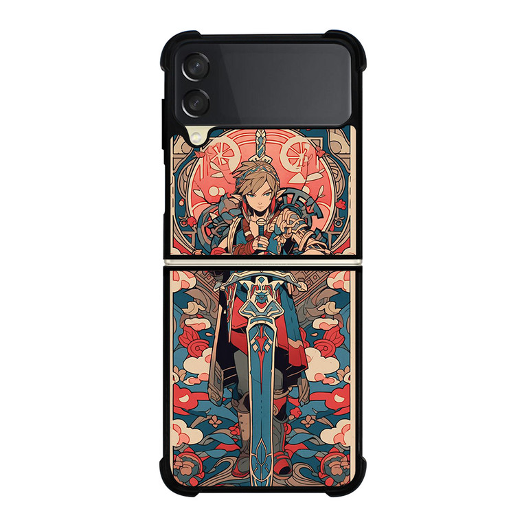 LEGEND OF ZELDA CARTOON ART Samsung Galaxy Z Flip 3 Case Cover
