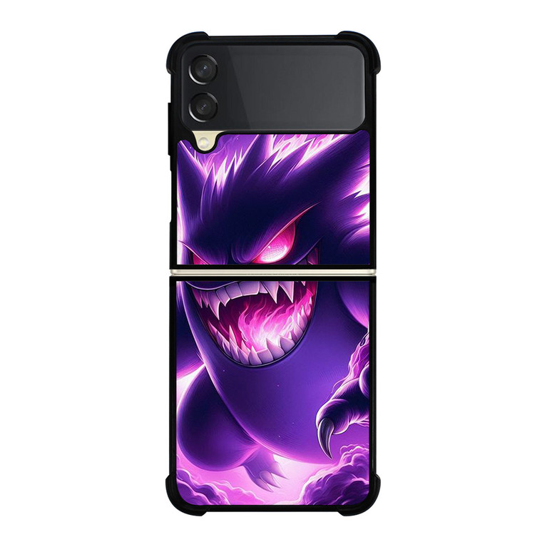 POKEMON GENGAR SINISTER POCKET MONSTER Samsung Galaxy Z Flip 3 Case Cover