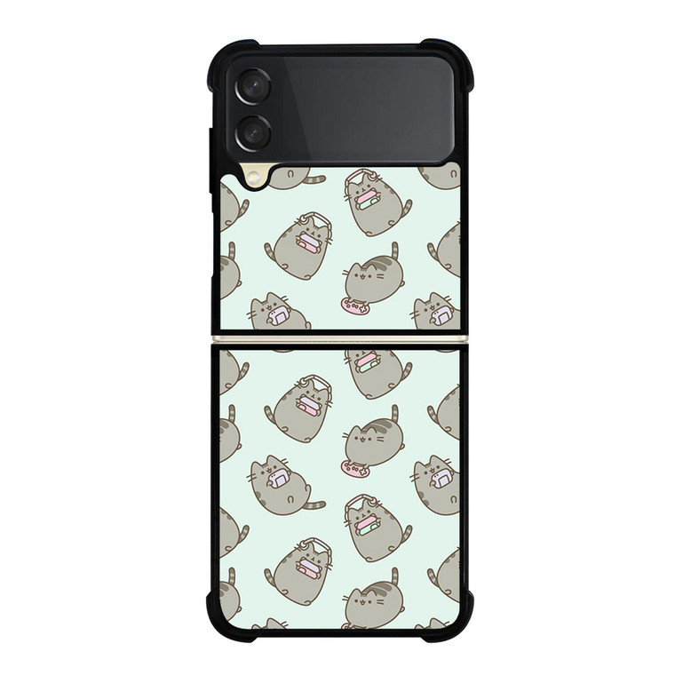 PUSHEEN CAT COLLAGE Samsung Galaxy Z Flip 3 Case Cover