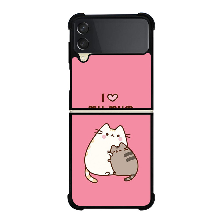 PUSHEEN CAT I LOVE MY MUM Samsung Galaxy Z Flip 3 Case Cover
