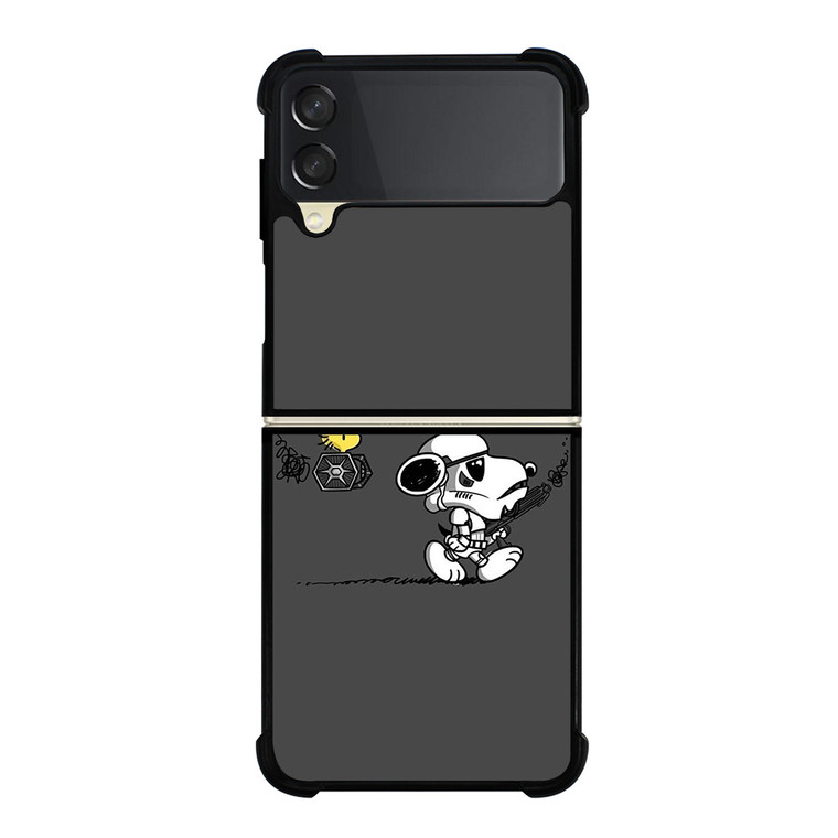 SNOOPY AND WOODSTOCK THE PEANUTS STAR WARS Samsung Galaxy Z Flip 3 Case Cover