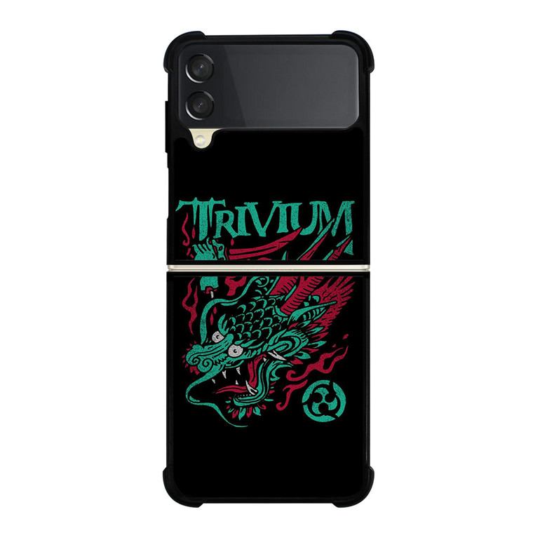 TRIVIUM BAND ICON Samsung Galaxy Z Flip 3 Case Cover TRIVIUM BAND ICON Samsung Galaxy Z Flip 3 Case Cover