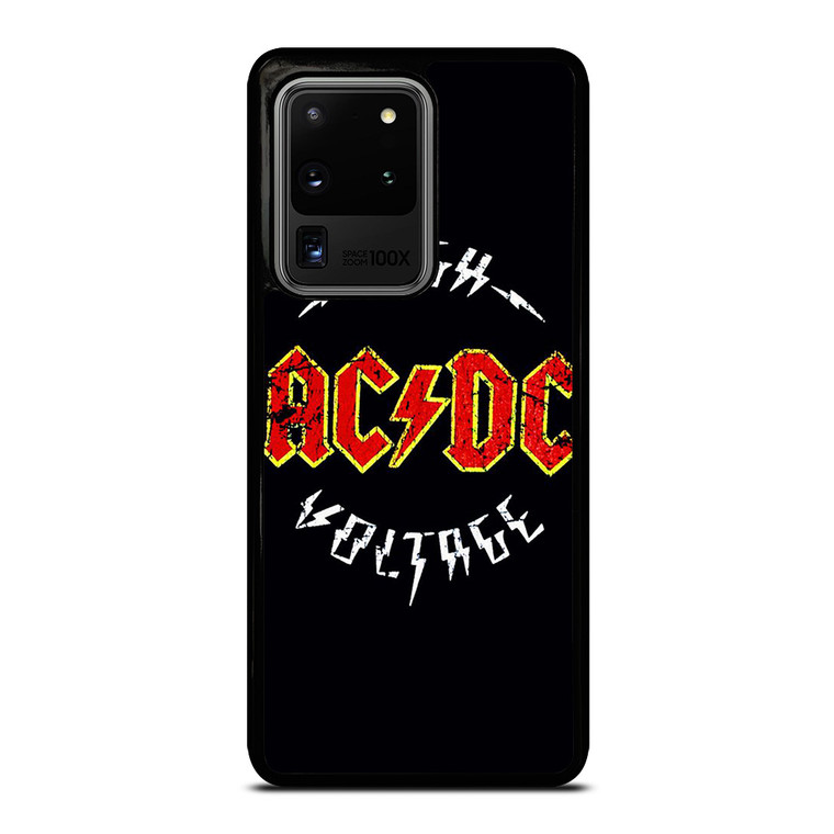 ACDC AC DC BAND HIGH VOLTAGE Samsung Galaxy S20 Ultra Case Cover