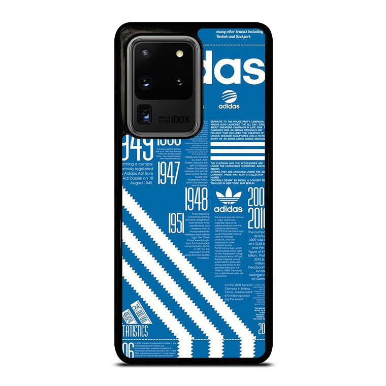 ADIDAS SHOES LOGO BLUE Samsung Galaxy S20 Ultra Case Cover