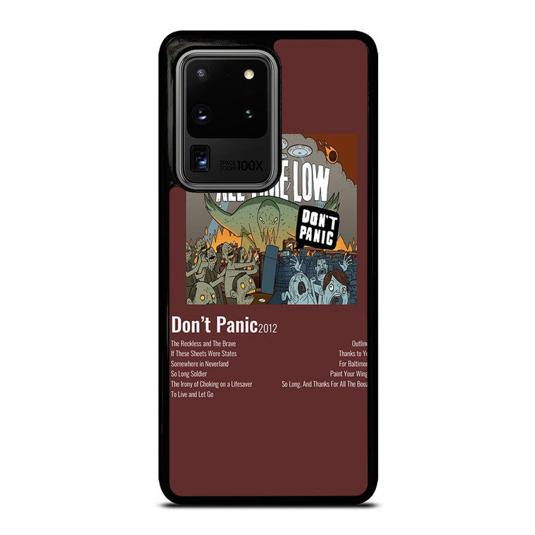 ALL TIME LOW DON'T PANIC 2012 Samsung Galaxy S20 Ultra Case Cover