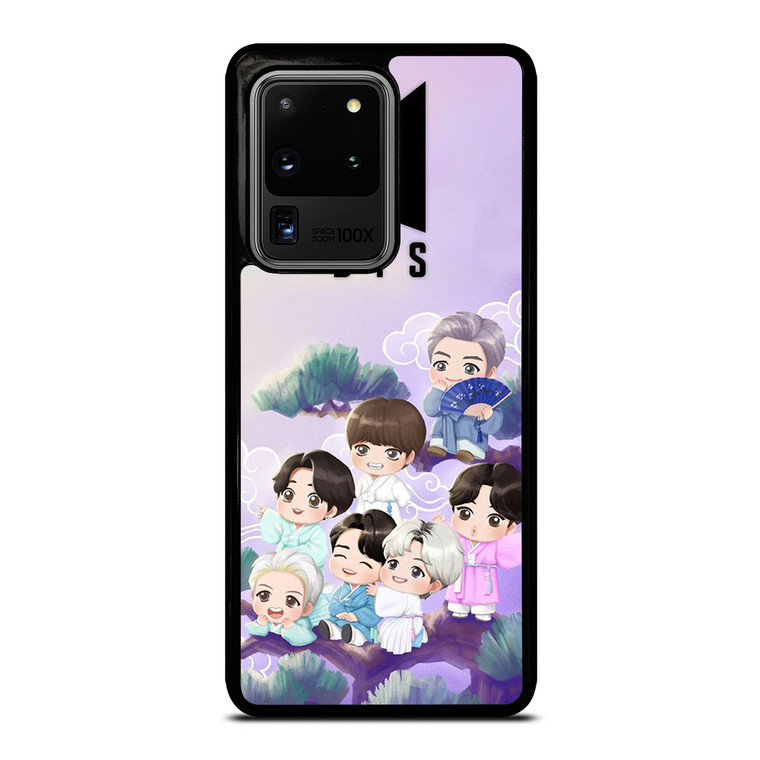 BTS BANGTAN BOYS KPOP KOREA CARTOON Samsung Galaxy S20 Ultra Case Cover