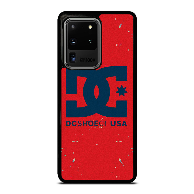 DC SHOE USA LOGO RED Samsung Galaxy S20 Ultra Case Cover