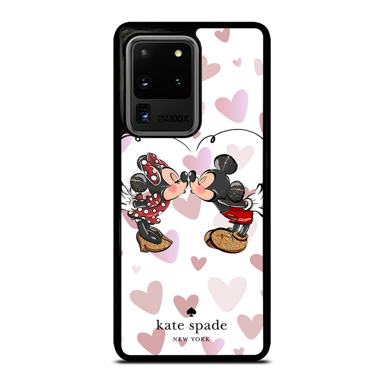 KATE SPADE NEW YORK LOGO MICKEY MINNEY MOUSE DISNEY KISS Samsung Galaxy S20 Ultra Case Cover