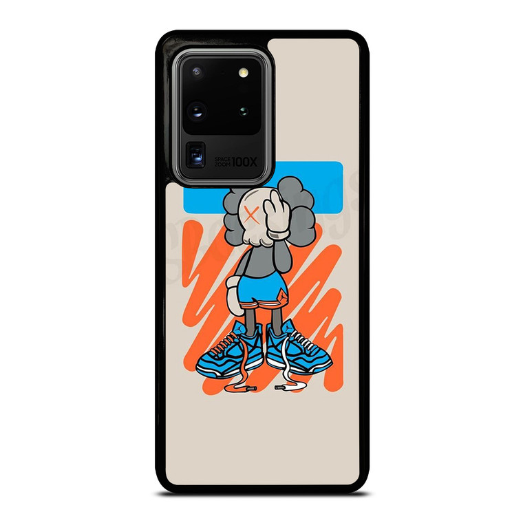 KAWS AIR JORDAN MASCOT Samsung Galaxy S20 Ultra Case Cover KAWS AIR JORDAN MASCOT Samsung Galaxy S20 Ultra Case Cover