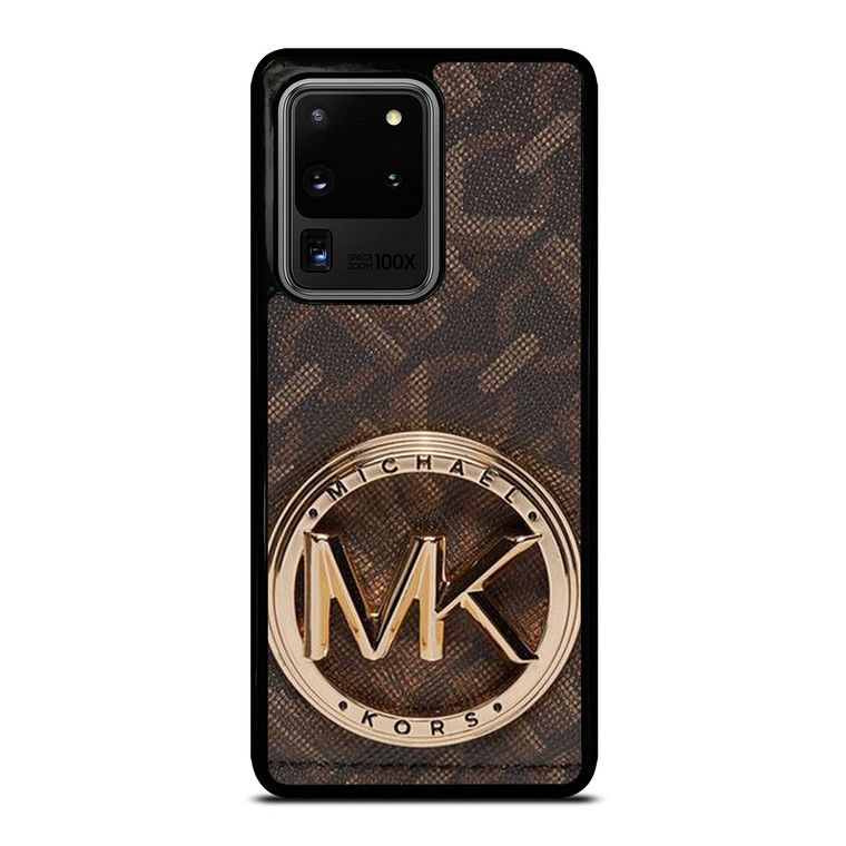 MICHAEL KORS LOGO MK BROWN WALLET Samsung Galaxy S20 Ultra Case Cover MICHAEL KORS LOGO MK BROWN WALLET Samsung Galaxy S20 Ultra Case Cover