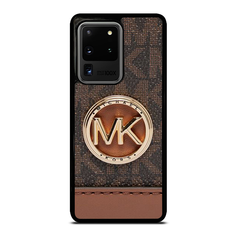 MICHAEL KORS LOGO MK WALLET BROWN Samsung Galaxy S20 Ultra Case Cover MICHAEL KORS LOGO MK WALLET BROWN Samsung Galaxy S20 Ultra Case Cover