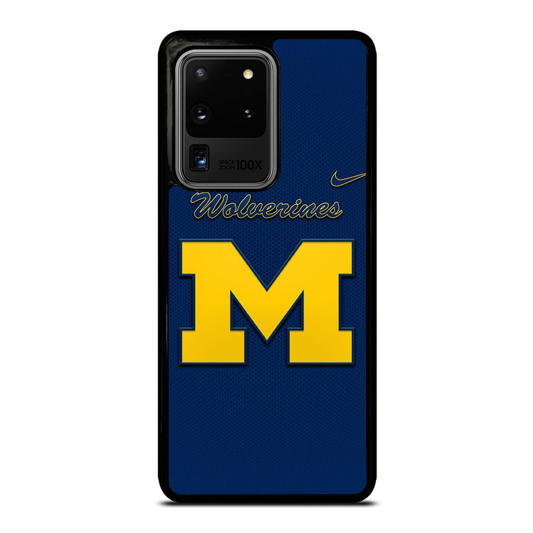 MICHIGAN WOLVERINES LOGO NIKE UNIVERSITY FOOTBALL Samsung Galaxy S20 Ultra Case Cover MICHIGAN WOLVERINES LOGO NIKE UNIVERSITY FOOTBALL Samsung Galaxy S20 Ultra Case Cover