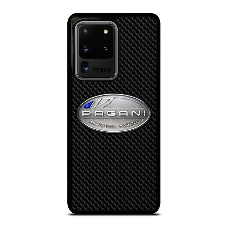 PAGANI CAR LOGO CARBON Samsung Galaxy S20 Ultra Case Cover