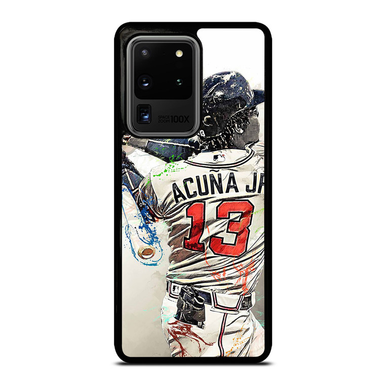 RONALD ACUNA JR 13 ATLANTA BRAVES Samsung Galaxy S20 Ultra Case Cover RONALD ACUNA JR 13 ATLANTA BRAVES Samsung Galaxy S20 Ultra Case Cover