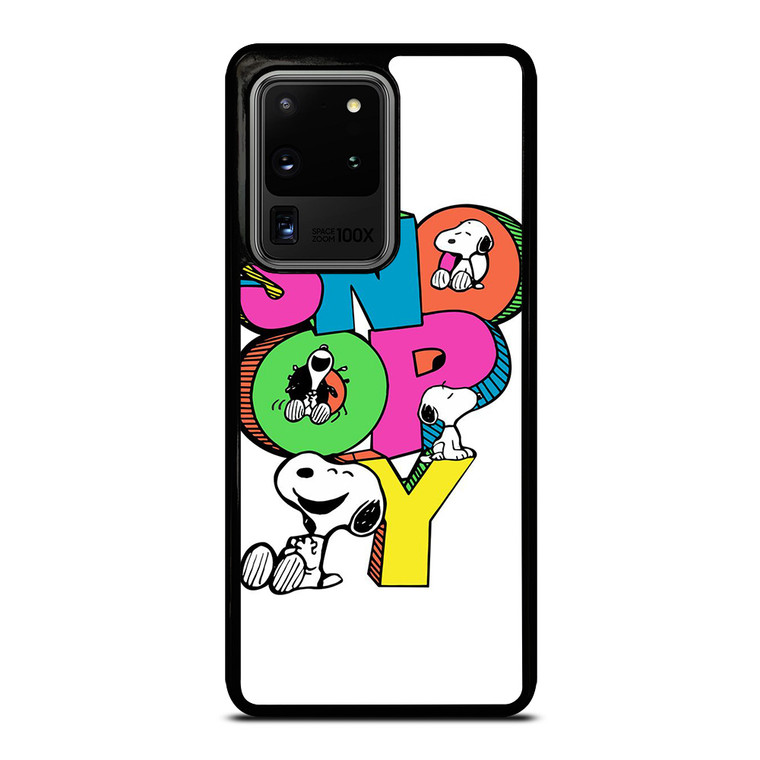 SNOOPY THE PEANUTS CARTOON Samsung Galaxy S20 Ultra Case Cover SNOOPY THE PEANUTS CARTOON Samsung Galaxy S20 Ultra Case Cover