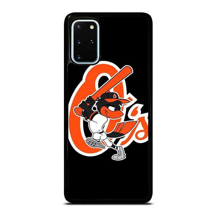 BALTIMORE ORIOLES LOGO BASEBALL TEAM MASCOT Samsung Galaxy S20 Plus Case Cover
