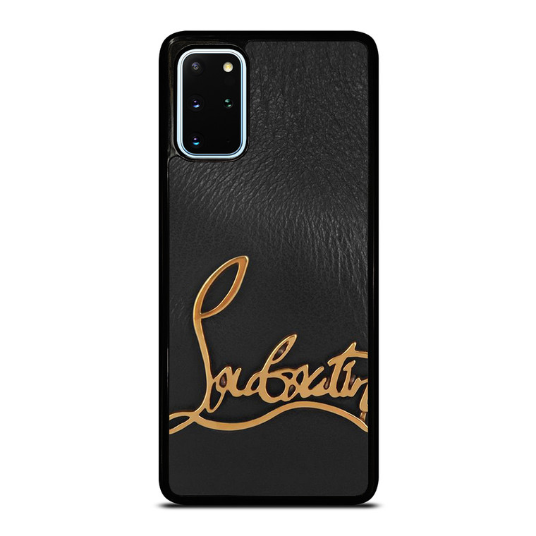 CHRISTIAN LOUBOUTIN LOGO LEATHER Samsung Galaxy S20 Plus Case Cover