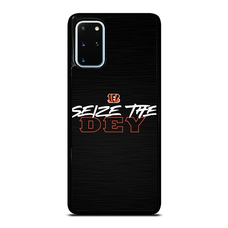 CINCINNATI BENGALS LOGO FOOTBALL TEAM SEIZE THE DEY Samsung Galaxy S20 Plus Case Cover