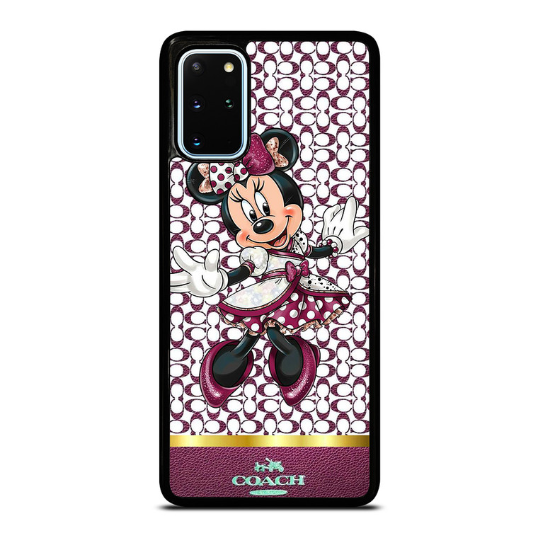 COACH NEW YORK LOGO MINNIE MOUSE DISNEY Samsung Galaxy S20 Plus Case Cover COACH NEW YORK LOGO MINNIE MOUSE DISNEY Samsung Galaxy S20 Plus Case Cover
