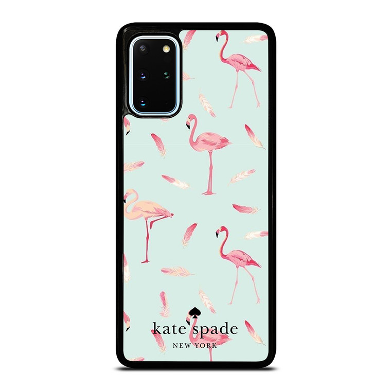 KATE SPADE NEW YORK LOGO FLAMINGOS Samsung Galaxy S20 Plus Case Cover