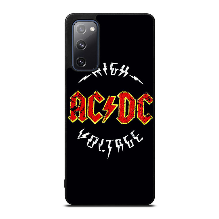 ACDC AC DC BAND HIGH VOLTAGE Samsung Galaxy S20 FE Case Cover
