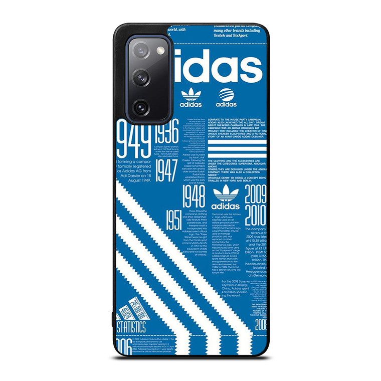 ADIDAS SHOES LOGO BLUE Samsung Galaxy S20 FE Case Cover