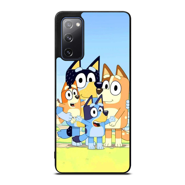 BLUEY CHARACTERS CARTOON Samsung Galaxy S20 FE Case Cover