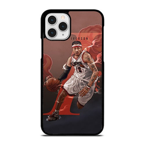 ALLEN IVERSON SIXERS NBA BASKETBALL iPhone 11 Pro Case Cover