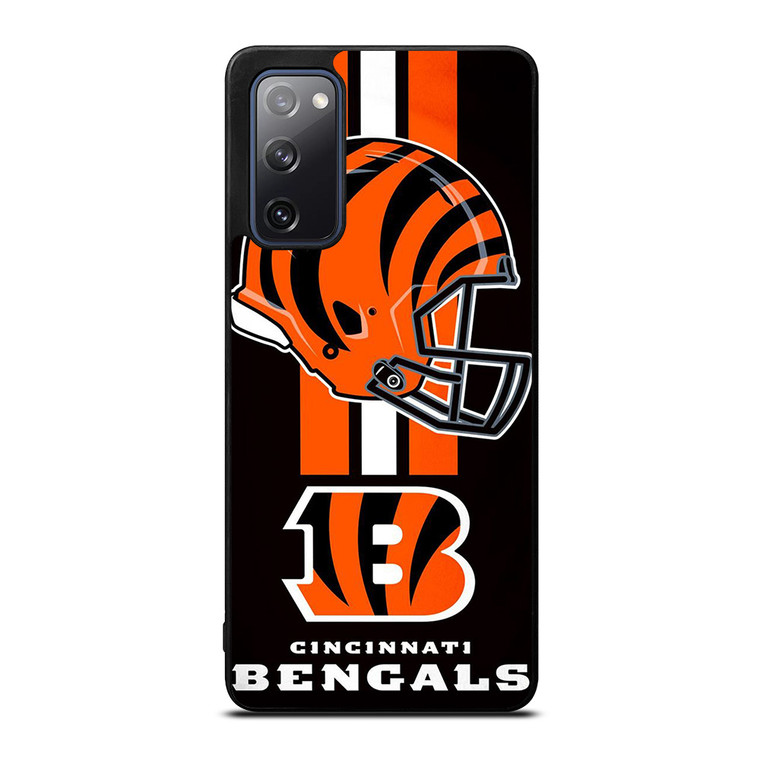 CINCINNATI BENGALS NFL FOOTBALL TEAM LOGO Samsung Galaxy S20 FE Case Cover