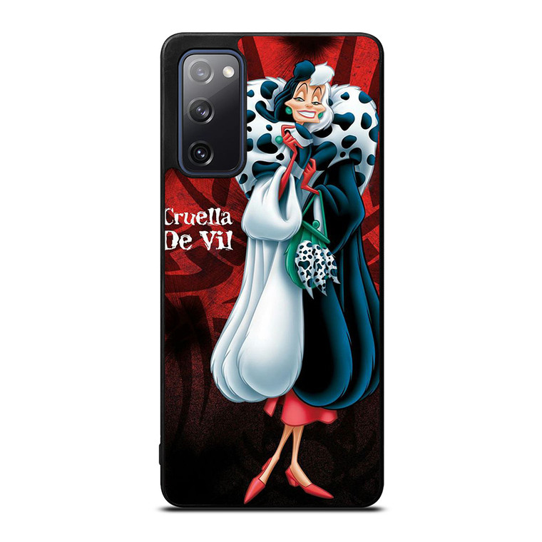CRUELLA DE VIL DISNEY VILLAIN Samsung Galaxy S20 FE Case Cover