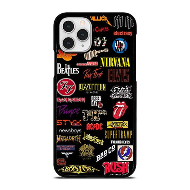 ALL CLASSIC ROCK BAND REVOLUTION LOGO iPhone 11 Pro Case Cover