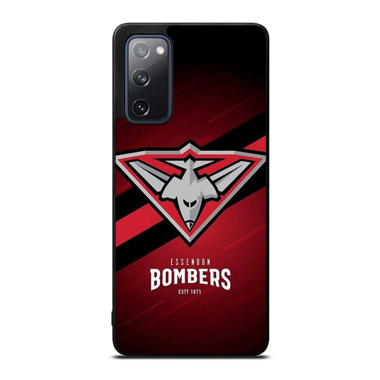 ESSENDON BOMBERS FOOTBALL CLUB LOGO Samsung Galaxy S20 FE Case Cover