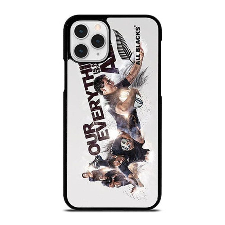 ALL BLACKS NEW ZEALAND RUGBY TEAM iPhone 11 Pro Case Cover