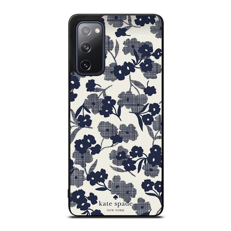 KATE SPADE NEW YORK BLUE FLORAL Samsung Galaxy S20 FE Case Cover KATE SPADE NEW YORK BLUE FLORAL Samsung Galaxy S20 FE Case Cover