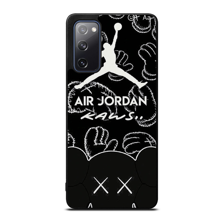 KAWS X AIR JORDAN LOGO Samsung Galaxy S20 FE Case Cover