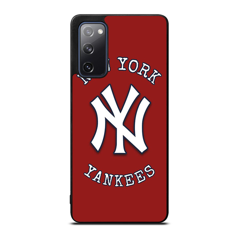 NEW YORK YANKEES BASEBALL LOGO RED Samsung Galaxy S20 FE Case Cover NEW YORK YANKEES BASEBALL LOGO RED Samsung Galaxy S20 FE Case Cover