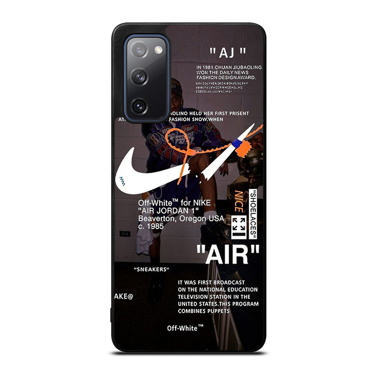 OFF-WHITE NIKE AIR JORDAN MICHAEL Samsung Galaxy S20 FE Case Cover OFF-WHITE NIKE AIR JORDAN MICHAEL Samsung Galaxy S20 FE Case Cover