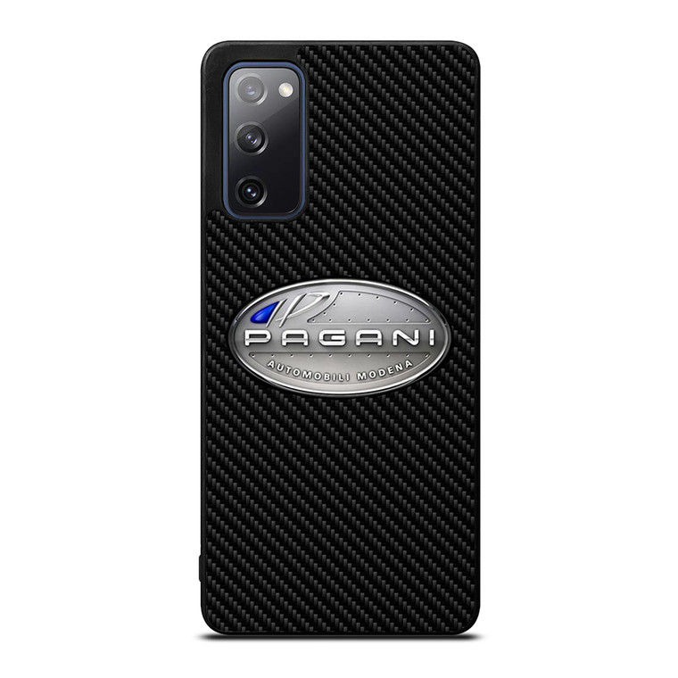 PAGANI CAR LOGO CARBON Samsung Galaxy S20 FE Case Cover